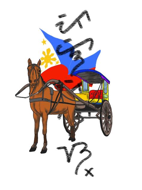 Captivating Kalesa Drawings that Celebrate the Philippines.